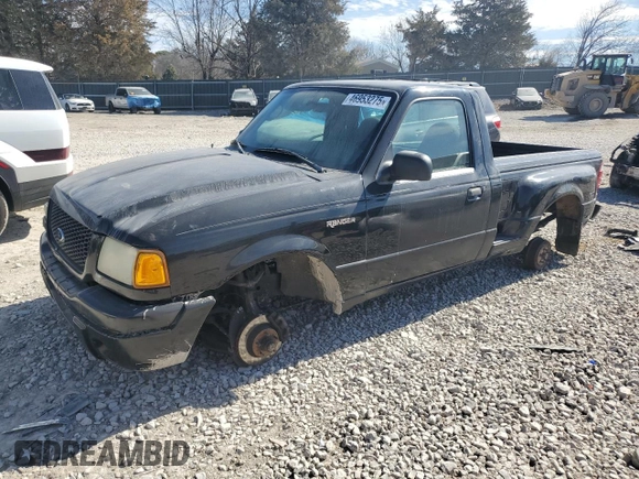 2003 Ford Ranger XL with VIN 1FTYR10U43PA73157, listed as a Copart auction lot 46953275 with 392,791 mi miles and Clean Title. Bid and sale history available at carsss.com. Image 1.