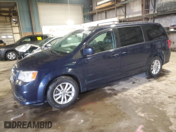2016 Dodge Grand Caravan SXT with VIN 2C4RDGCG6GR216884, listed as a Copart auction lot 46975405 with 241,750 mi miles and Salvage Title. Bid and sale history available at DreamBid. Image 1.