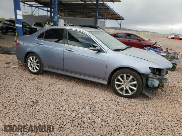 2008 Acura TSX Nav with VIN JH4CL96928C004817, listed as a Copart auction lot 51486135 with 167,430 mi miles and Salvage Title. Bid and sale history available at carsss.com. Image 4.