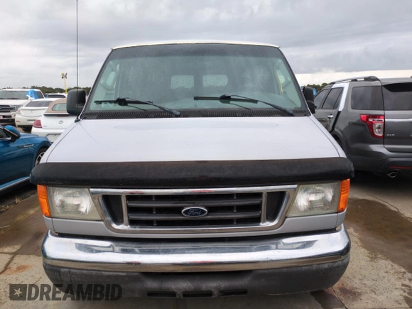 2007 Ford Econoline Passenger XL with VIN 1FBNE31LX7DB35852, listed as a Copart auction lot 74790324 with Not Provided miles and Non Repairable. Bid and sale history available at carsss.com. Image 5.