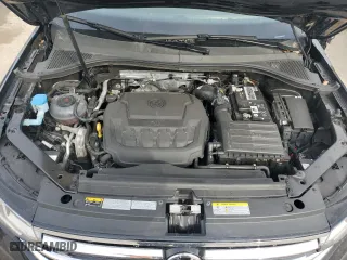 2022 Volkswagen Tiguan SEL R-Line with VIN 3VV4B7AX7NM057298, listed as a Copart auction lot 76698324 with 44,913 mi miles and Salvage Title. Bid and sale history available at carsss.com. Image 12.