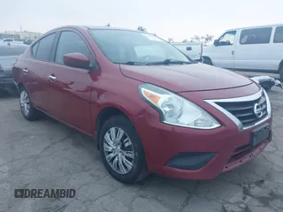 2015 Nissan Versa SV with VIN 3N1CN7AP0FL887729, listed as a IAAI auction lot 41890906 with 146,139 mi miles. Bid and sale history available at carsss.com. Image 1.