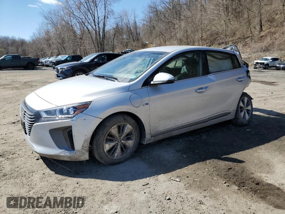 2019 Hyundai Ioniq Limited with VIN KMHC75LD7KU159934, listed as a Copart auction lot 52484375 with 26,629 mi miles and Salvage title. Bid and sale history available at DreamBid. Image 1.