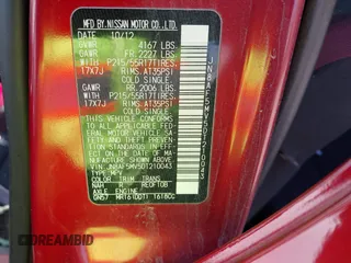 2013 Nissan Juke SL z VIN JN8AF5MV5DT210043, wystawiony jako IAAI lot #41942395 z przebiegiem Nie podano mil oraz . Historia ofert i sprzedaży dostępna na DreamBid. Obrazek 9.