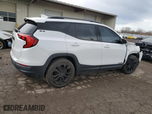 2020 GMC Terrain SLE with VIN 3GKALMEV3LL113055, listed as a Copart auction lot 50298665 with 84,303 mi miles and Clean Title. Bid and sale history available at DreamBid. Image 3.