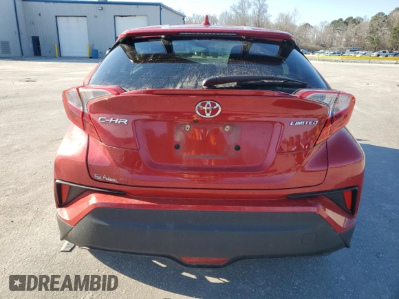 2022 Toyota C-HR XLE with VIN NMTKHMBX6NR141032, listed as a Copart auction lot 46221375 with 41,947 mi miles and Salvage Title. Bid and sale history available at DreamBid. Image 6.