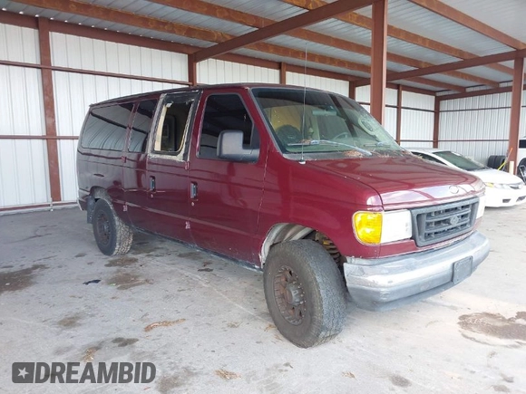 2007 Ford Econoline Passenger XL with VIN 1FBNE31L57DB42403, listed as a IAAI auction lot 41997050 with 217,651 mi miles and . Bid and sale history available at carsss.com. Image 1.