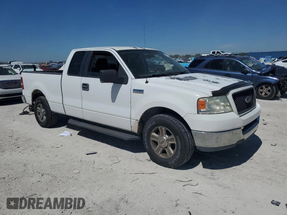 2005 Ford F-150 XLT with VIN 1FTPX12565KE38543, listed as a Copart auction lot 48206165 with 0 mi miles and Clean Title. Bid and sale history available at carsss.com. Image 4.