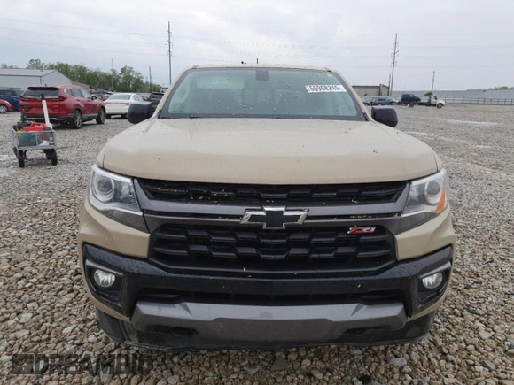 2022 Chevrolet Colorado 4WD Z71 z VIN 1GCGTDEN3N1249041, wystawiony jako Copart lot #55958245 z przebiegiem 67 725 mil mil oraz Szkoda całkowita • Salvage title. Historia ofert i sprzedaży dostępna na DreamBid. Obrazek 5.