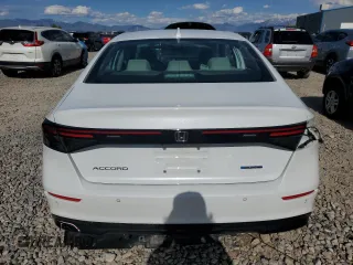 2024 Honda Accord EX-L with VIN 1HGCY2F63RA045259, listed as a Copart auction lot 55490325 with 14,963 mi miles and Salvage title. Bid and sale history available at DreamBid. Image 6.