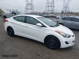 2012 Hyundai Elantra Limited with VIN 5NPDH4AEXCH076862, listed as a IAAI auction lot 42023942 with 149,408 mi miles. Bid and sale history available at carsss.com. Image 1.