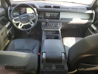 2020 Land Rover Defender HSE with VIN SALE97EU6L2018617, listed as a Copart auction lot 60670585 with 38,721 mi miles and Salvage title. Bid and sale history available at DreamBid. Image 8.