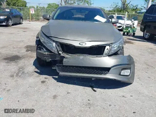 2015 Kia Optima EX with VIN 5XXGN4A73FG413136, listed as a IAAI auction lot 41843651 with 123,716 mi miles. Bid and sale history available at carsss.com. Image 6.