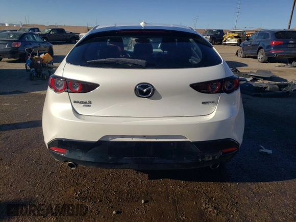 2020 Mazda Mazda3 Hatchback Premium Package with VIN JM1BPBNM9L1158444, listed as a Copart auction lot 49339575 with 93,329 mi miles and Salvage Title. Bid and sale history available at carsss.com. Image 6.