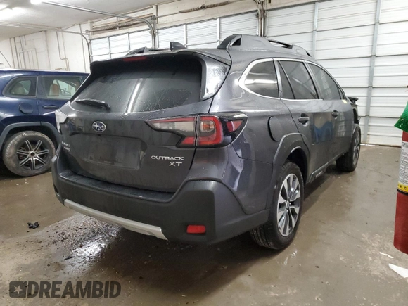2024 Subaru Outback Limited XT with VIN 4S4BTGND9R3179022, listed as a Copart auction lot 86717244 with 6,345 mi miles and Salvage Title. Bid and sale history available at carsss.com. Image 3.