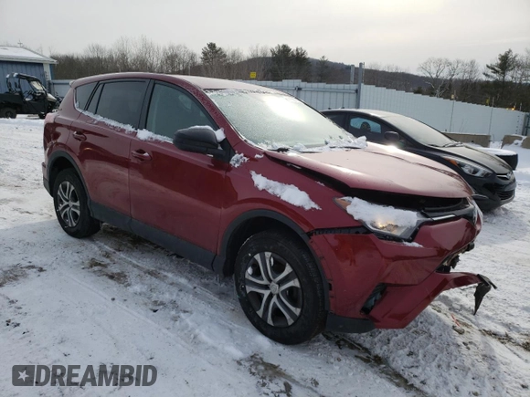 2018 Toyota RAV4 LE with VIN 2T3BFREV5JW813606, listed as a Copart auction lot 44188755 with 72,109 mi miles and Salvage Title. Bid and sale history available at carsss.com. Image 4.