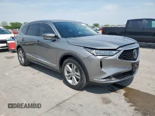 2022 Acura MDX with VIN 5J8YE1H31NL006356, listed as a Copart auction lot 53815305 with 35,937 mi miles and Clean Title. Bid and sale history available at carsss.com. Image 4.