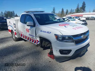 2017 Chevrolet Colorado 2WD WT z VIN 1GCHSBEN8H1265980, wystawiony jako IAAI lot #42057646 z przebiegiem 150 440 mil mil oraz . Historia ofert i sprzedaży dostępna na DreamBid. Obrazek 1.
