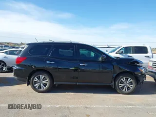 2018 Nissan Pathfinder SL with VIN 5N1DR2MN8JC670870, listed as a IAAI auction lot 42269519 with 55,414 mi miles and . Bid and sale history available at DreamBid. Image 14.