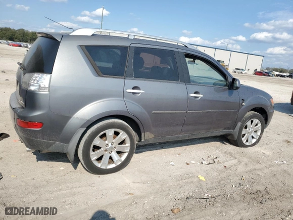 2008 Mitsubishi Outlander XLS with VIN JA4MS41X18Z004168, listed as a Copart auction lot 43975245 with 0 mi miles and Salvage Title. Bid and sale history available at carsss.com. Image 3.