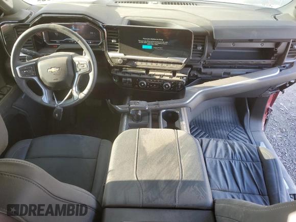 2024 Chevrolet Silverado 1500 LTZ with VIN 1GCUDGED0RZ223044, listed as a Copart auction lot 88441185 with 15,320 mi miles and Salvage Title. Bid and sale history available at DreamBid. Image 8.