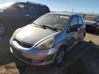 2007 Honda Fit with VIN JHMGD38447S032586, listed as a Copart auction lot 69973944 with 0 mi miles and Salvage Title. Bid and sale history available at carsss.com. Image 1.
