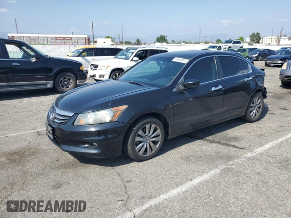 2011 Honda Accord EX with VIN 1HGCP3F73BA022197, listed as a Copart auction lot 54750875 with 144,217 mi miles and Salvage title. Bid and sale history available at DreamBid. Image 1.