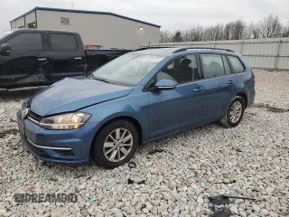 2019 Volkswagen Golf SportWagen S with VIN 3VWY57AU5KM511344, listed as a Copart auction lot 82829154 with 94,081 mi miles and Clean Title. Bid and sale history available at carsss.com. Image 1.