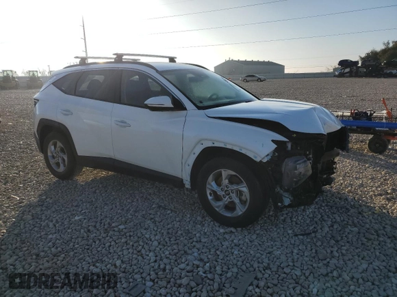 2023 Hyundai Tucson SEL with VIN 5NMJB3AEXPH178311, listed as a Copart auction lot 46442815 with 46,139 mi miles and Salvage Title. Bid and sale history available at carsss.com. Image 4.