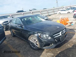 2017 Mercedes-Benz C 300 with VIN 55SWF4JB7HU220408, listed as a IAAI auction lot 42201749 with 108,799 mi miles and . Bid and sale history available at DreamBid. Image 1.