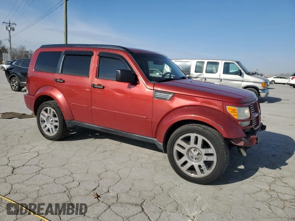 2010 Dodge Nitro Heat with VIN 1D4PU4GK0AW174962, listed as a Copart auction lot 47866095 with 179,282 mi miles and Clean title. Bid and sale history available at DreamBid. Image 4.