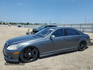 2008 Mercedes-Benz S 550 with VIN WDDNG86X58A191009, listed as a Copart auction lot 62069665 with 115,501 mi miles and Clean title. Bid and sale history available at DreamBid. Image 1.