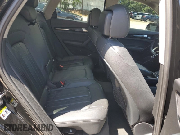 2018 Audi Q5 Premium Plus with VIN WA1BNAFY3J2059962, listed as a Copart auction lot 63822575 with 96,285 mi miles and Salvage title. Bid and sale history available at DreamBid. Image 10.