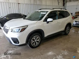 2021 Subaru Forester Premium with VIN JF2SKAFC1MH406193, listed as a Copart auction lot 50981255 with 67,031 mi miles and Salvage Title. Bid and sale history available at carsss.com. Image 1.