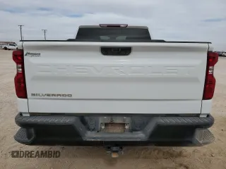 2022 Chevrolet Silverado 1500 Work Truck with VIN 1GCRDAED2NZ506249, listed as a Copart auction lot 45020215 with 92,812 mi miles and Clean Title. Bid and sale history available at DreamBid. Image 6.