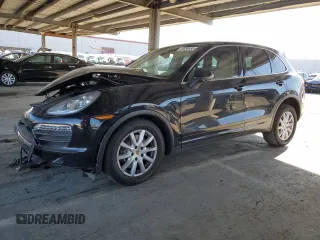 2014 Porsche Cayenne with VIN WP1AA2A26ELA97240, listed as a Copart auction lot 46859635 with Not Provided miles and Salvage Title. Bid and sale history available at DreamBid. Image 1.