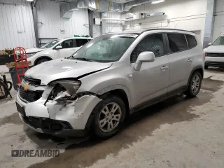 2012 Chevrolet Orlando 1LT z VIN KL77P2EM5CK661885, wystawiony jako Copart lot #50344865 z przebiegiem 212 398 mil mil oraz Tytuł czysty. Historia ofert i sprzedaży dostępna na DreamBid. Obrazek 1.