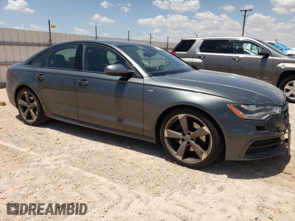 2015 Audi A6 3.0L TDI Prestige with VIN WAUHMAFC3FN003689, listed as a Copart auction lot 67126604 with 126,183 mi miles and Salvage Title. Bid and sale history available at carsss.com. Image 4.
