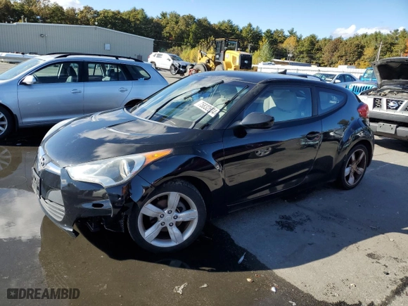 2012 Hyundai Veloster w/Black Int with VIN KMHTC6AD9CU034861, listed as a Copart auction lot 75832604 with 210,641 mi miles and Clean Title. Bid and sale history available at carsss.com. Image 1.