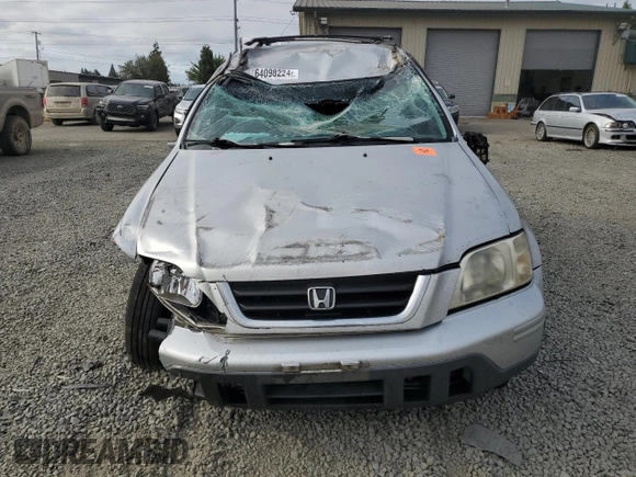 2001 Honda CR-V SE with VIN JHLRD18711C051299, listed as a Copart auction lot 64098224 with 231,433 mi miles and Clean Title. Bid and sale history available at carsss.com. Image 5.