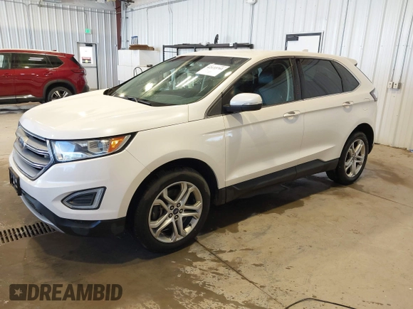 2015 Ford Edge Titanium with VIN 2FMTK4K96FBB23069, listed as a IAAI auction lot 42133761 with 171,670 mi miles. Bid and sale history available at carsss.com. Image 17.
