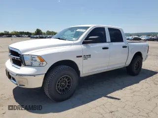 2019 Ram 1500 Tradesman with VIN 1C6RR7KM9KS696958, listed as a Copart auction lot 59282045 with 98,982 mi miles and Clean title. Bid and sale history available at DreamBid. Image 1.