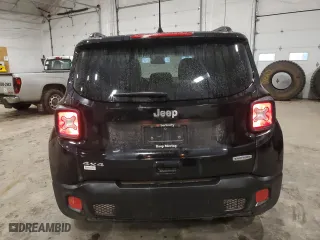 2018 Jeep Renegade Latitude with VIN ZACCJBBB3JPJ21604, listed as a Copart auction lot 48990675 with 169,740 mi miles and Non Repairable. Bid and sale history available at carsss.com. Image 6.