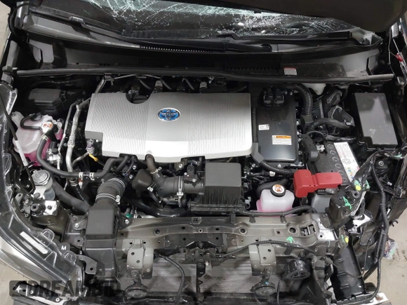 2022 Toyota Prius L Eco with VIN JTDKAMFU2N3186072, listed as a IAAI auction lot 42486252 with 5,887 mi miles and . Bid and sale history available at DreamBid. Image 10.
