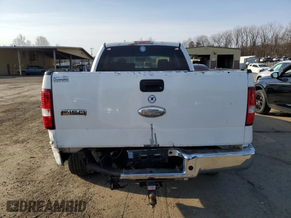 2007 Ford F-150 XLT with VIN 1FTPX14V57NA06265, listed as a Copart auction lot 48874615 with 193,520 mi miles and Salvage Title. Bid and sale history available at carsss.com. Image 6.