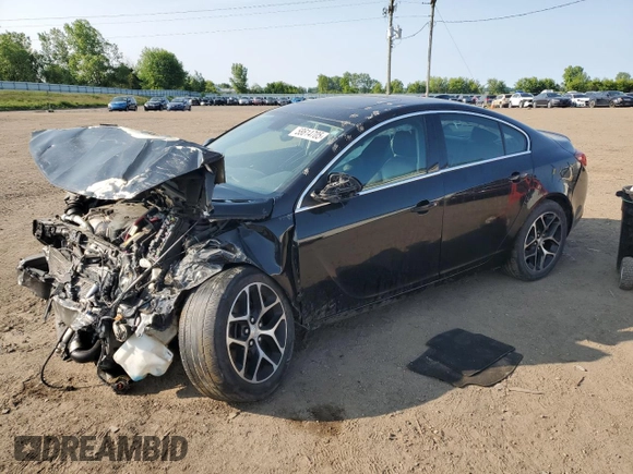 2017 Buick Regal Sport Touring with VIN 2G4GL5EX7H9130010, listed as a Copart auction lot 58614705 with 64,900 mi miles and Clean title. Bid and sale history available at DreamBid. Image 1.