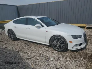 2018 Audi A7 Prestige with VIN WAU23AFC0JN050518, listed as a Copart auction lot 64416734 with 79,944 mi miles and Salvage Title. Bid and sale history available at carsss.com. Image 4.