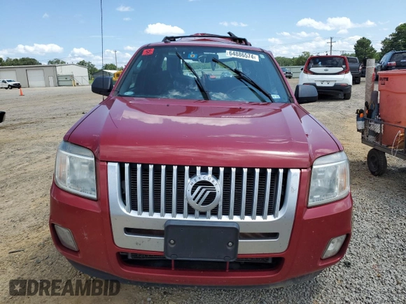 2011 Mercury Mariner z VIN 4M2CN8B76BKJ03934, wystawiony jako Copart lot #64886574 z przebiegiem Nie podano mil oraz Szkoda całkowita • Salvage title. Historia ofert i sprzedaży dostępna na DreamBid. Obrazek 5.