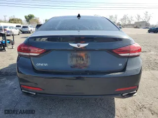 2016 Hyundai Genesis 3.8L with VIN KMHGN4JE1GU132118, listed as a Copart auction lot 45551225 with 101,259 mi miles and Salvage Title. Bid and sale history available at carsss.com. Image 6.