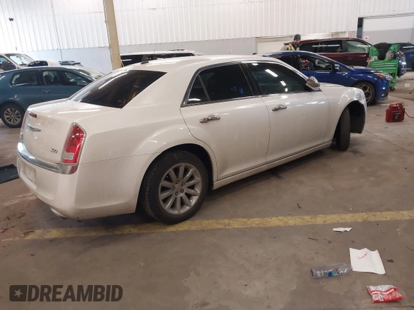 2012 Chrysler 300 Limited with VIN 2C3CCACG3CH278110, listed as a IAAI auction lot 41611240 with 110,431 mi miles. Bid and sale history available at carsss.com. Image 4.